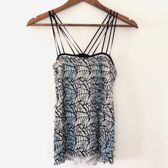 Free People Tops - Free People Three Strap Multi Colored Tank